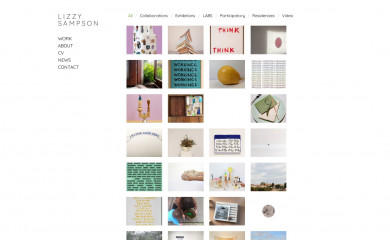 lizzysampson.com.au screenshot