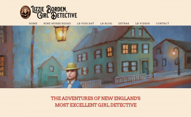 lizziebordengirldetective.com screenshot