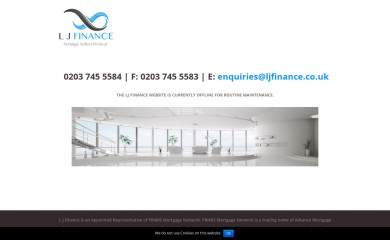 ljfinance.co.uk screenshot
