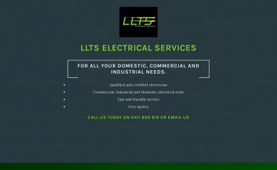 lltselec.com.au screenshot