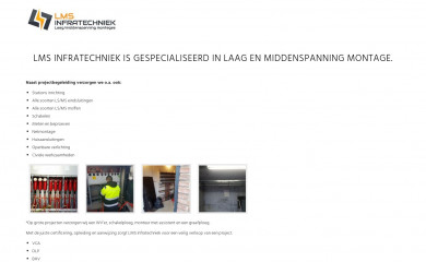 lmsinfratechniek.nl screenshot