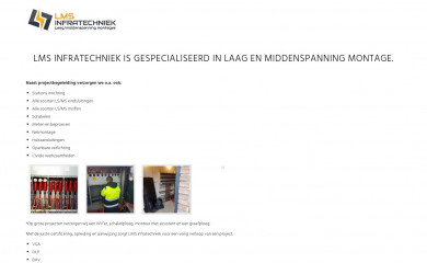 lmsinfratechniek.nl screenshot