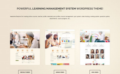 LMS screenshot