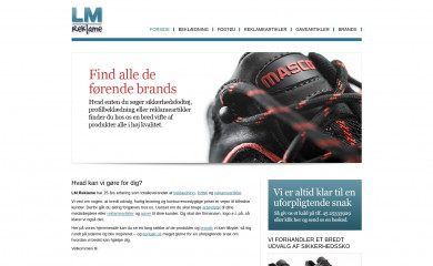 lmreklame.dk screenshot
