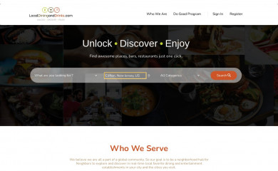 localdininganddrinks.com screenshot