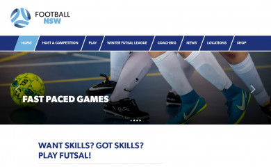 localfutsal.com.au screenshot