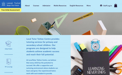 localtutor.org.uk screenshot