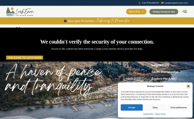 loch-earn.com screenshot