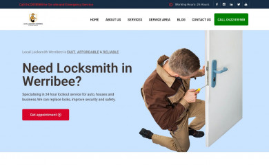 locksmithwerribee.com.au screenshot