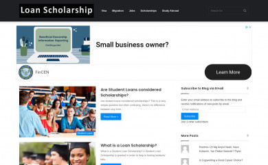 loanscholarship.com screenshot