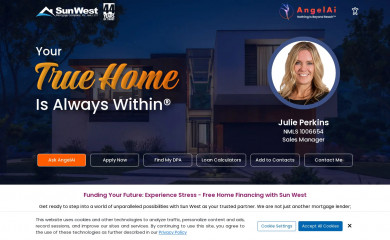 loansbyjulie.com screenshot