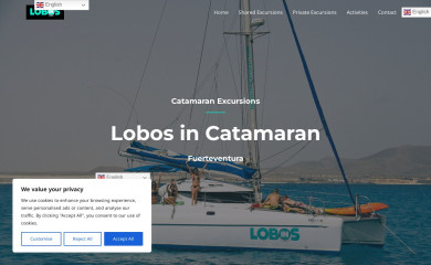 lobosincatamaran.com screenshot
