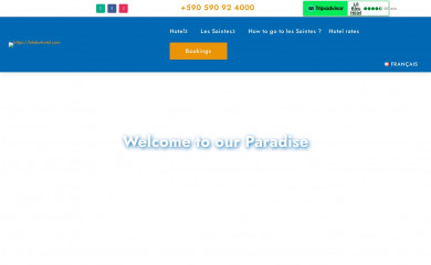 lobleuhotel.com screenshot