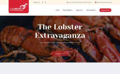 lobsterextravaganza.org screenshot
