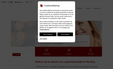 logopediebijsteren.nl screenshot