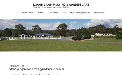 loganlawnmowinggardencare.com.au screenshot