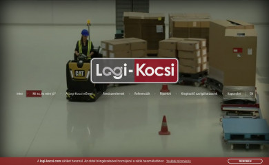 logi-kocsi.com screenshot