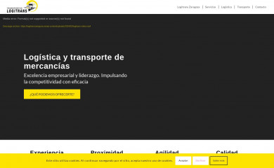 logitranszaragoza.es screenshot