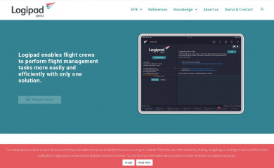 logipad.aero screenshot