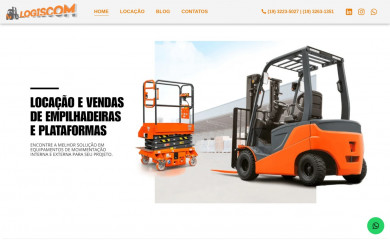 logiscom.srv.br screenshot