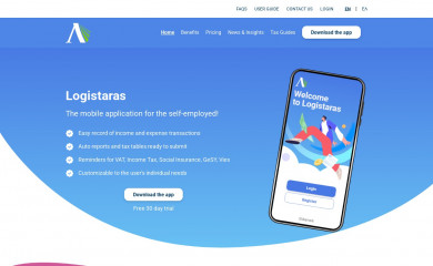 logistaras.com screenshot