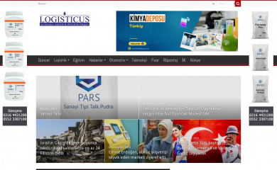 logisticusdergisi.com screenshot