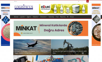 logisticusdergisi.com screenshot