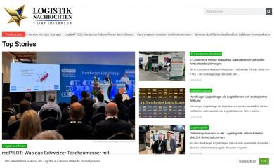 logistiknachrichten.de screenshot