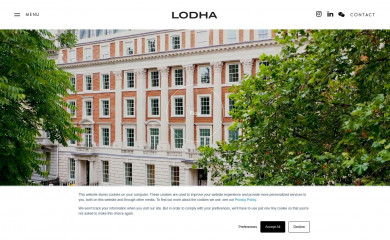 lodhagroup.co.uk screenshot