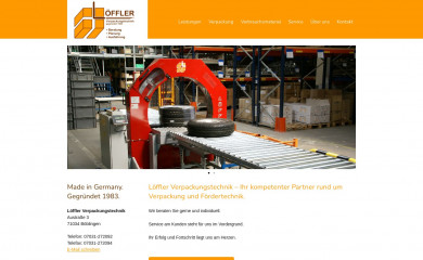 loeffler-verpackungstechnik.de screenshot