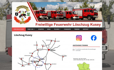 loeschzug-kusey.de screenshot