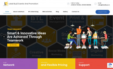 lokalbuzz.in screenshot