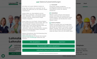 lohnsteuerhilfe-potsdam.de screenshot