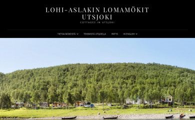 lohi-aslakinlomamokit.fi screenshot