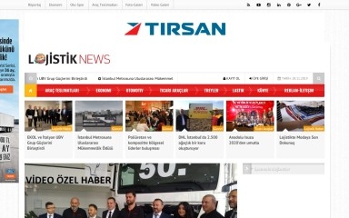 lojistiknews.com screenshot