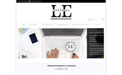 loonexact.nl screenshot