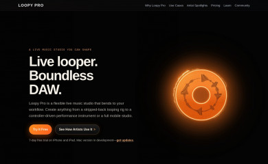 loopypro.com screenshot