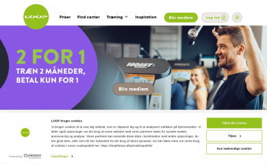 loopfitness.dk screenshot