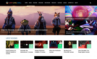 lootlevelchill.com screenshot