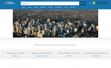 lomasdezamora.com screenshot