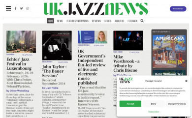 londonjazznews.com screenshot