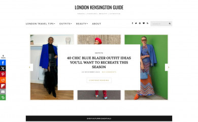 londonkensingtonguide.com screenshot