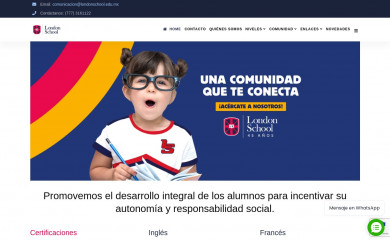 londonschool.edu.mx screenshot