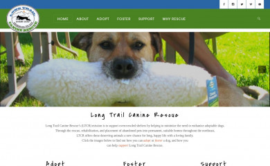 longtraildogs.org screenshot