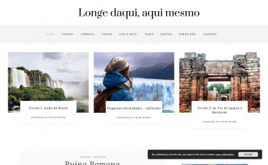 longedaquiaquimesmo.com screenshot