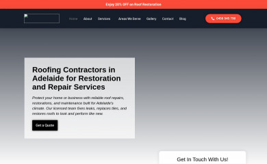 longliferoofs.com.au screenshot