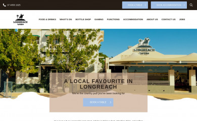 longreachtavern.com.au screenshot