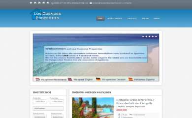 losduendesimmobilien.de screenshot