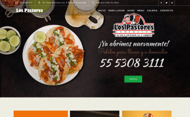lospastores.com.mx screenshot