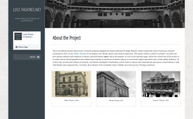 lost-theatres.net screenshot